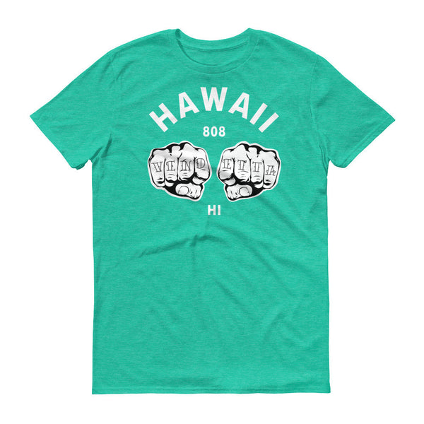 Short sleeve Hawaiian Fists t-shirt