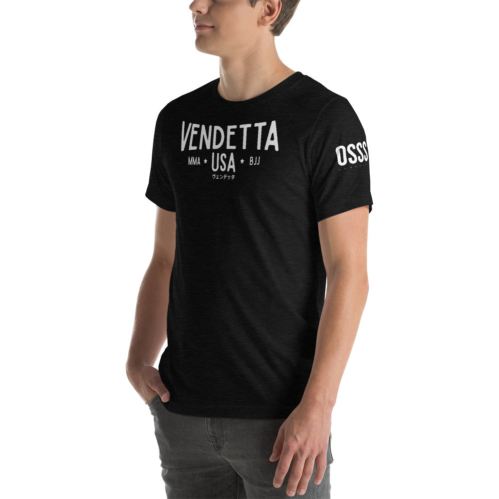 VENDETTA Men's Jiu-Jitsu USA T-Shirt