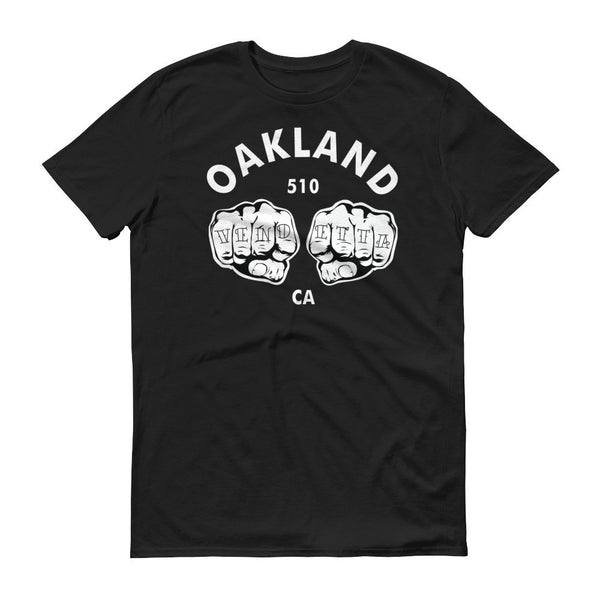 Short sleeve Oakland Fists t-shirt