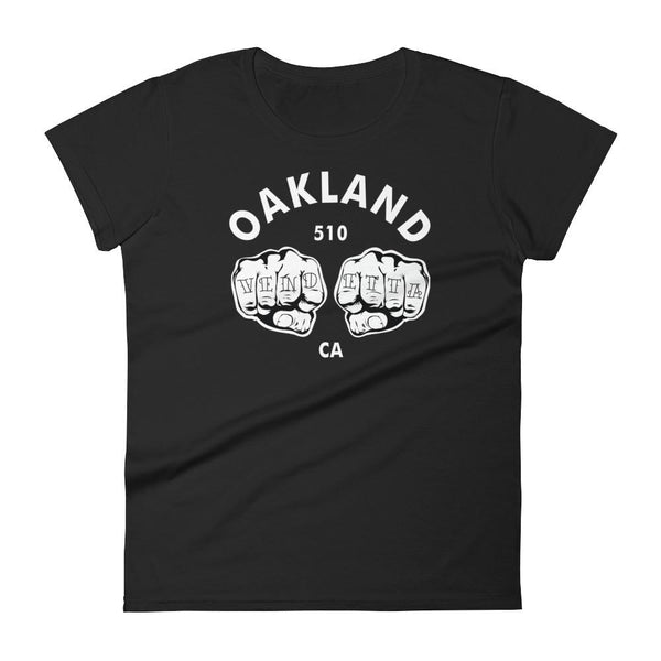 Women's short sleeve Oakland Fists t-shirt