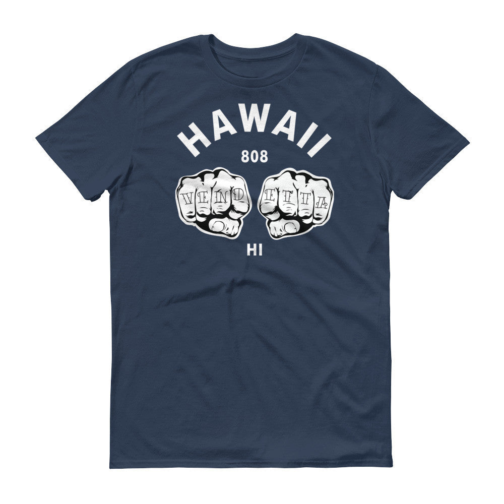 Short sleeve Hawaiian Fists t-shirt
