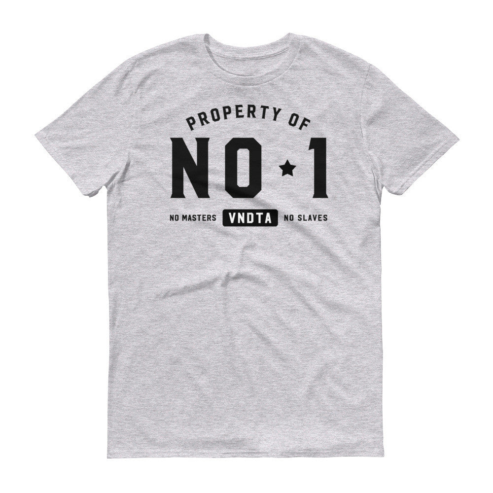 Short sleeve Property of No 1 t-shirt