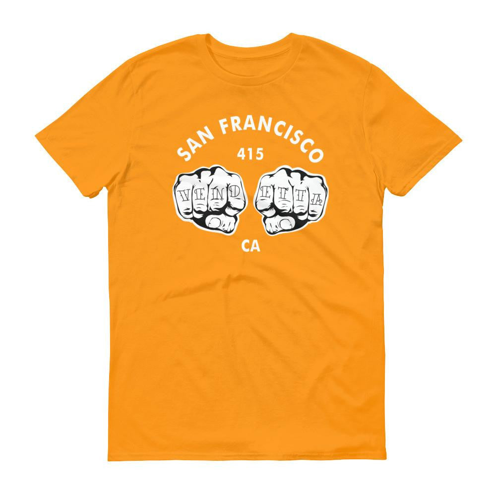 Short sleeve San Francisco Fists t-shirt